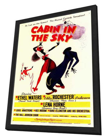 Cabin in the Sky 11 x 17 Movie Poster - Style A - in Deluxe Aluminum Frame