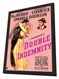 Double Indemnity 11 x 17 Movie Poster - Style A - in Deluxe Aluminum Frame