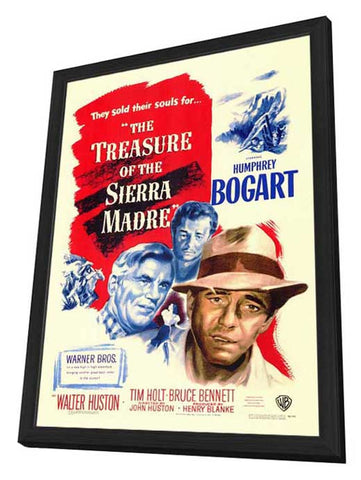 Treasure of the Sierra Madre 11 x 17 Movie Poster - Style A - in Deluxe Aluminum Frame
