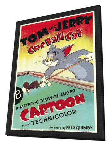 Cue Ball Cat 11 x 17 Movie Poster - Style A - in Deluxe Aluminum Frame