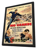 Rio Grande 11 x 17 Movie Poster - Style A - in Deluxe Aluminum Frame