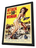 Attack of the 50 Foot Woman 11 x 17 Movie Poster - Style A - in Deluxe Aluminum Frame