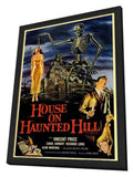 House On Haunted Hill 11 x 17 Movie Poster - Style A - in Deluxe Aluminum Frame