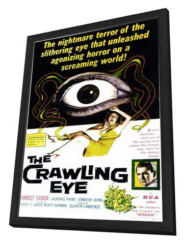 The Crawling Eye 11 x 17 Movie Poster - Style A - in Deluxe Aluminum Frame