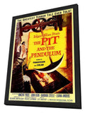 The Pit and the Pendulum 11 x 17 Movie Poster - Style A - in Deluxe Aluminum Frame