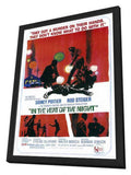 In the Heat of the Night 11 x 17 Movie Poster - Style A - in Deluxe Aluminum Frame