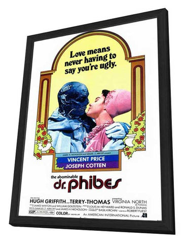 The Abominable Dr. Phibes 11 x 17 Movie Poster - Style A - in Deluxe Aluminum Frame