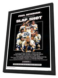 Slap Shot 11 x 17 Movie Poster - Style A - in Deluxe Aluminum Frame