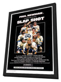 Slap Shot 11 x 17 Movie Poster - Style A - in Deluxe Wood Frame
