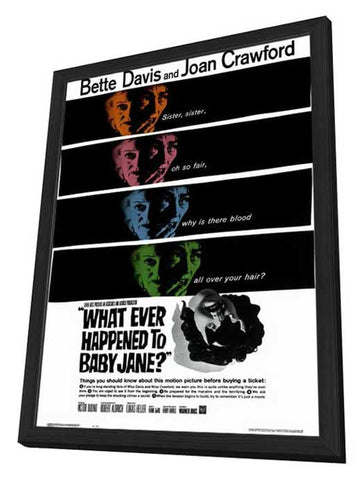 Whatever Happened to Baby Jane? 11 x 17 Movie Poster - Style B - in Deluxe Aluminum Frame
