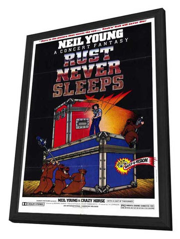 Rust Never Sleeps 11 x 17 Movie Poster - Style A - in Deluxe Aluminum Frame