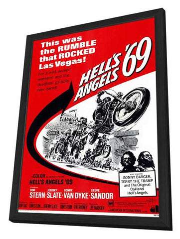 Hell's Angels '69 11 x 17 Movie Poster - Style A - in Deluxe Aluminum Frame