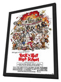Rock n Roll High School 11 x 17 Movie Poster - Style A - in Deluxe Aluminum Frame