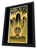 Metropolis 11 x 17 Movie Poster - Style B - in Deluxe Aluminum Frame