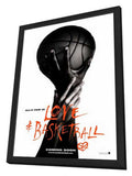 Love and Basketball 11 x 17 Movie Poster - Style B - in Deluxe Aluminum Frame