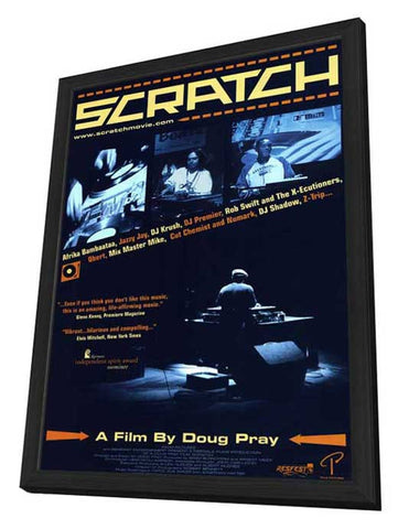 Scratch 11 x 17 Movie Poster - Style A - in Deluxe Aluminum Frame