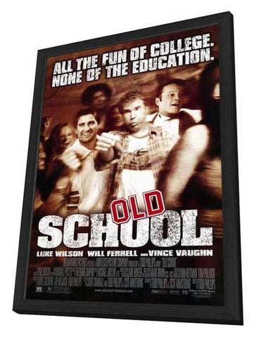 Old School 11 x 17 Movie Poster - Style A - in Deluxe Aluminum Frame