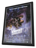 The Empire Strikes Back 11 x 17 Movie Poster - Style A - in Deluxe Wood Frame