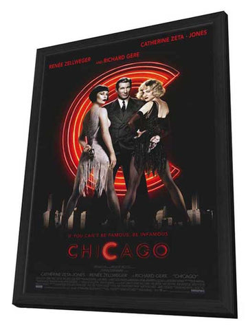 Chicago 11 x 17 Movie Poster - Style A - in Deluxe Aluminum Frame