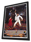 Saturday Night Fever 11 x 17 Movie Poster - Style A - in Deluxe Aluminum Frame