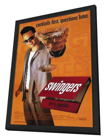 Swingers 11 x 17 Movie Poster - Style A - in Deluxe Aluminum Frame