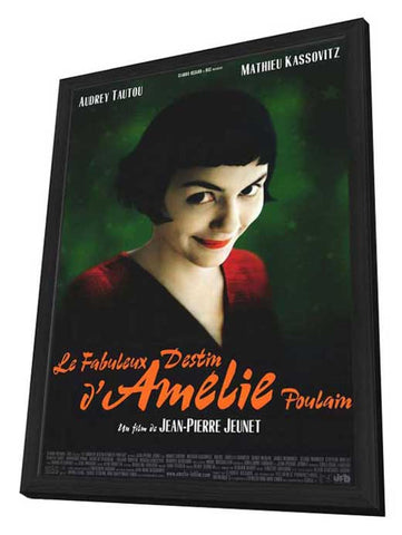 Amelie 11 x 17 Movie Poster - Style A - in Deluxe Aluminum Frame