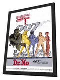 Dr. No 11 x 17 Movie Poster - Style A - in Deluxe Aluminum Frame