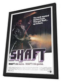 Shaft 11 x 17 Movie Poster - Style A - in Deluxe Aluminum Frame