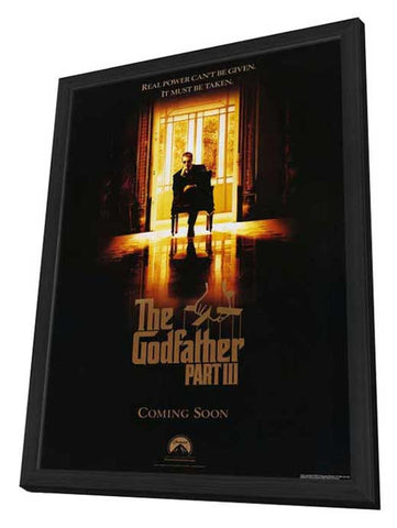Godfather, Part 3 11 x 17 Movie Poster - Style A - in Deluxe Aluminum Frame