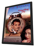 Groundhog Day 11 x 17 Movie Poster - Style A - in Deluxe Aluminum Frame