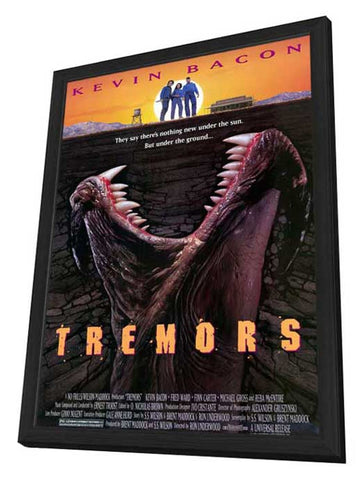 Tremors 11 x 17 Movie Poster - Style A - in Deluxe Aluminum Frame