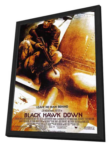 Black Hawk Down 11 x 17 Movie Poster - Style A - in Deluxe Aluminum Frame