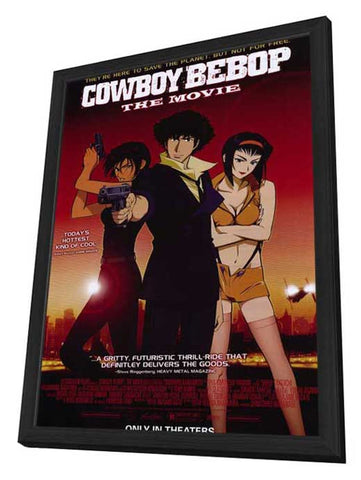Cowboy Bebop 11 x 17 Movie Poster - Style A - in Deluxe Aluminum Frame