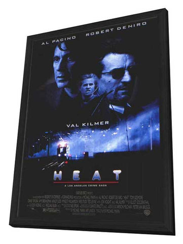 Heat 11 x 17 Movie Poster - Style B - in Deluxe Aluminum Frame