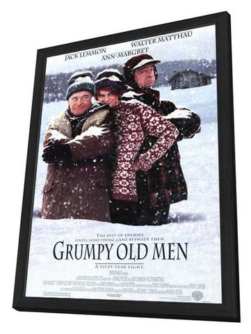 Grumpy Old Men 11 x 17 Movie Poster - Style A - in Deluxe Aluminum Frame