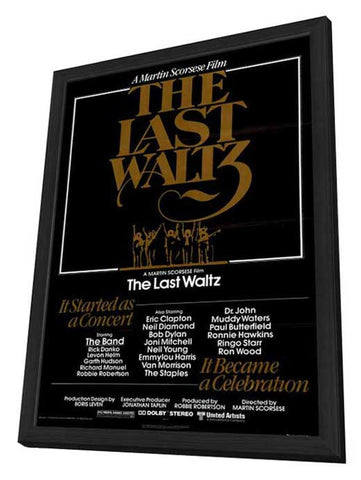 Last Waltz 11 x 17 Movie Poster - Style A - in Deluxe Aluminum Frame