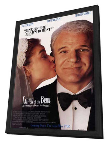 Father of the Bride 11 x 17 Movie Poster - Style A - in Deluxe Aluminum Frame