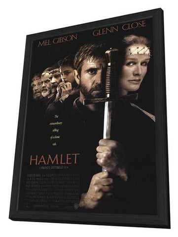 Hamlet 11 x 17 Movie Poster - Style A - in Deluxe Aluminum Frame