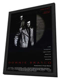 Donnie Brasco   11 x 17 Movie Poster - Style A - in Deluxe Aluminum Frame
