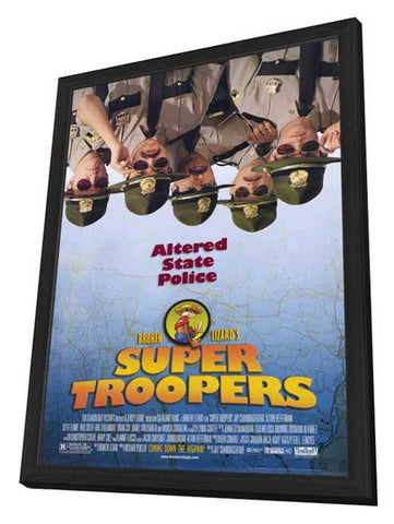 Super Troopers 11 x 17 Movie Poster - Style A - in Deluxe Aluminum Frame