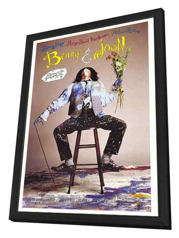 Benny & Joon 11 x 17 Movie Poster - Style B - in Deluxe Aluminum Frame