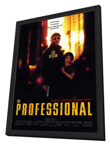 The Professional 11 x 17 Movie Poster - Style A - in Deluxe Aluminum Frame