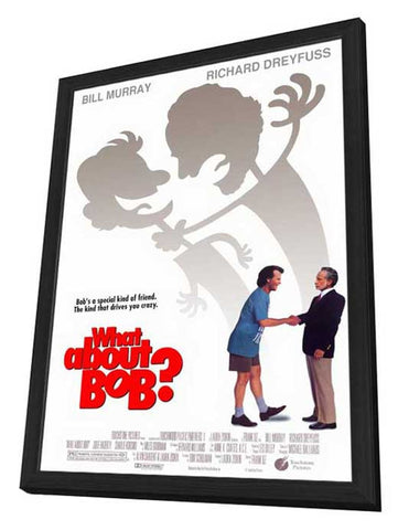 What About Bob? 11 x 17 Movie Poster - Style A - in Deluxe Aluminum Frame