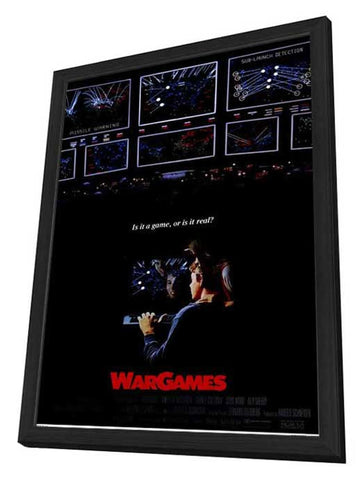 War Games 11 x 17 Movie Poster - Style A - in Deluxe Aluminum Frame