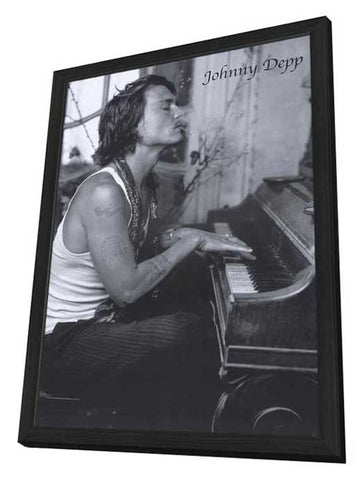 Johnny Depp 11 x 17 Movie Poster - Style A - in Deluxe Aluminum Frame