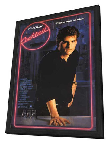 Cocktail 11 x 17 Movie Poster - Style A - in Deluxe Aluminum Frame