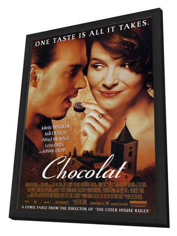 Chocolat 11 x 17 Movie Poster - Style A - in Deluxe Aluminum Frame