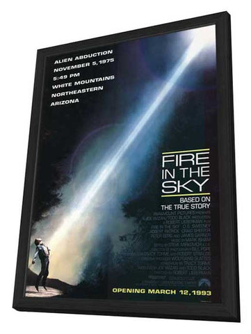 Fire in the Sky 11 x 17 Movie Poster - Style A - in Deluxe Aluminum Frame