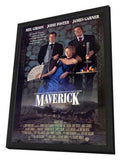 Maverick 11 x 17 Movie Poster - Style A - in Deluxe Aluminum Frame