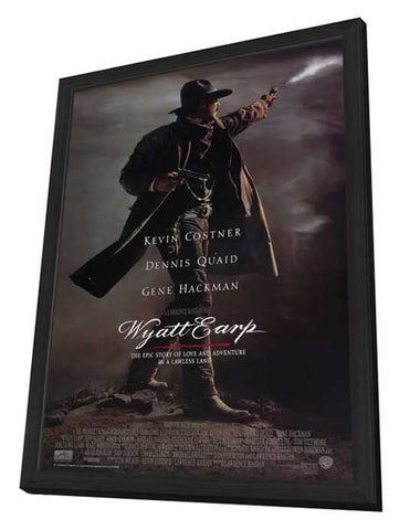 Wyatt Earp 11 x 17 Movie Poster - Style A - in Deluxe Aluminum Frame